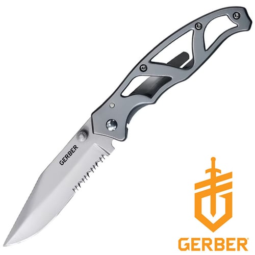 Paraframe2 Stainless Steel Serrated BLS | 013658484474